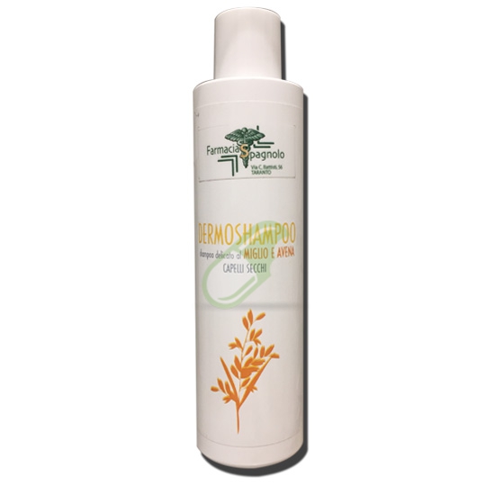 Farmacia Spagnolo Linea Capelli Secchi DermoShampoo Nutriente Miglio Avena 200ml