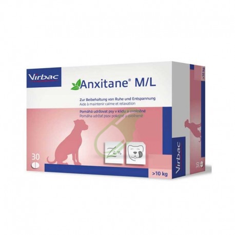 Virbac Linea Veterinaria Anxitane M-L Integratore 30 compresse