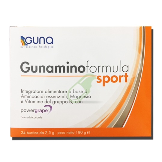 Guna Linea Sport Gunamino Formula Sport Integratore 24 Bustine
