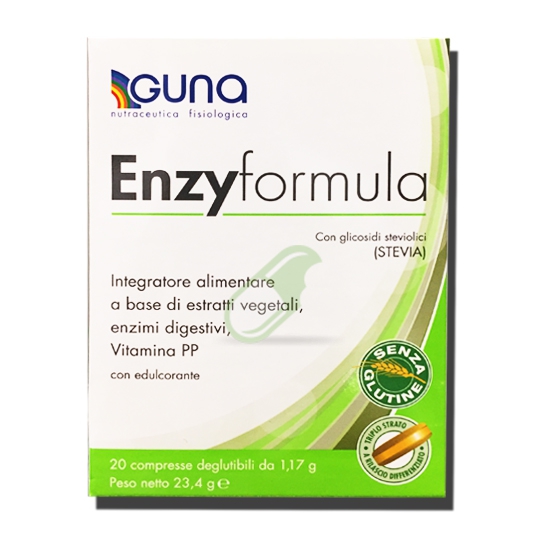 Guna Linea Depurativa Enzyformula Integratore Alimentare 20 Compresse