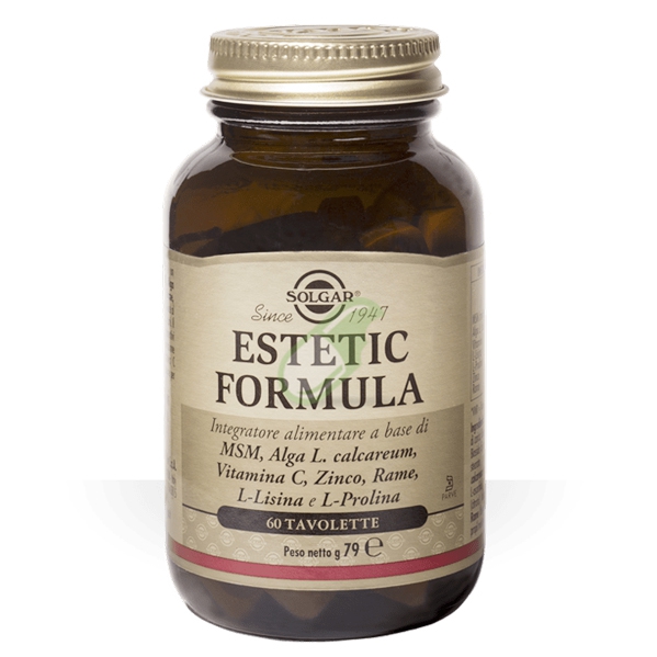 Solgar Linea Capelli Pelle Unghie Estetic Formula Integratore 60 tavolette