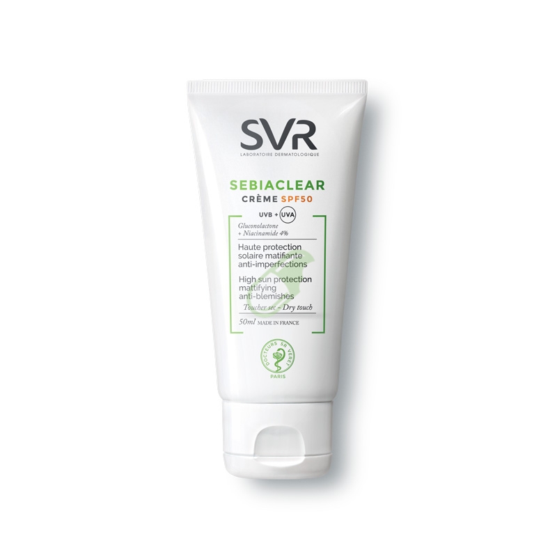 SVR Linea Dermatologica Sebiaclear Creme SPF 50 Tubo 40 ml