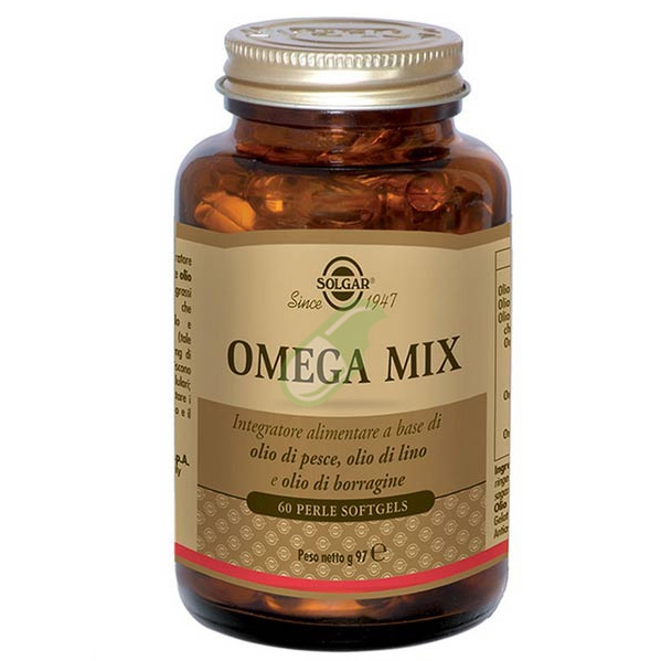 Solgar Linea Benessere cardiovascolare Omega mix  Integratore 60 perle