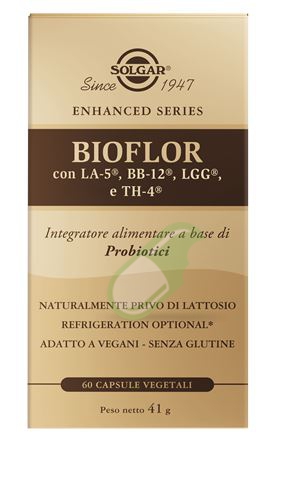 Solgar Linea Benessere dell'intestino Bioflor  Integratore 60 capsule vegetali