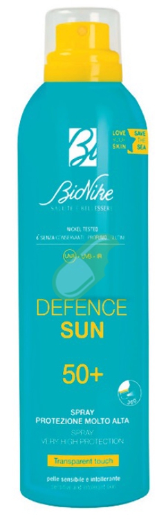 BioNike Linea Defence Sun SPF50+ Spray Transparent touch Flacone 200 ml