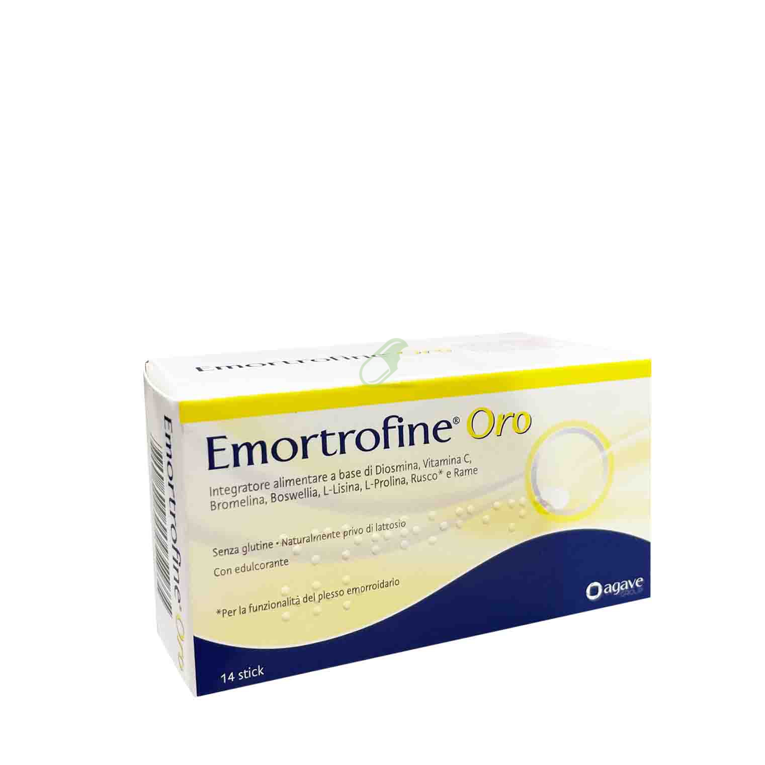 Agave Farmaceutici Linea Benessere Emortrofine Oro Integratore 14 Stick