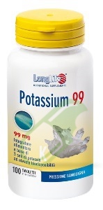 Longlife Linea Benessere ed Energia Potassium 99 Integratore 100 Tavolette