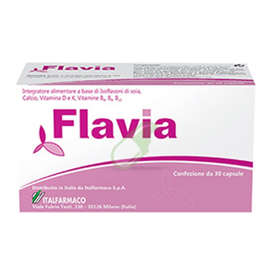 Italfarmaco Linea Benessere Donna Flavia Integratore 30 capsule molli