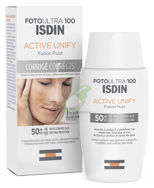 ISDIN Linea Protezione Solare Fotoultra Active Unify 50 ml