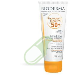 Bioderma Sole Linea Photoderm Sensitive SPF50+ Latte Solare Flacone da 100 ml