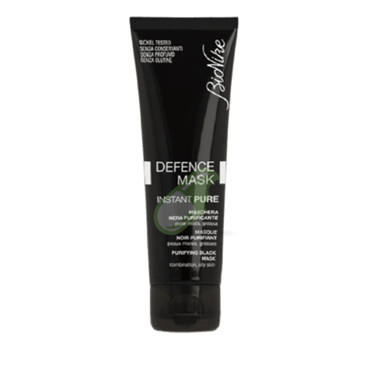Bionike Linea Viso Defence Mask Instant Pure Nera Tubo da 75 ml