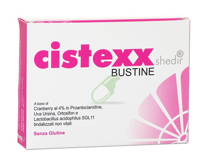 Shedir Pharma Linea Benessere delle vie Urinarie Cistexx Integratore 14 Bustine