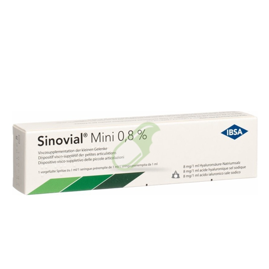 IBSA Farmaceutici Linea benessere delle articolazioni Sinovial Mini Sir 0,8% 1ml