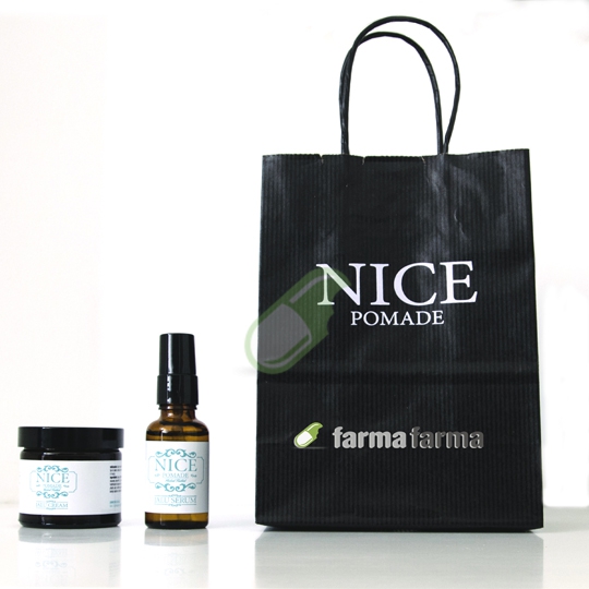 Nice Pomade Cofanetto regalo Jalu cream + Jalu serum+ Busta