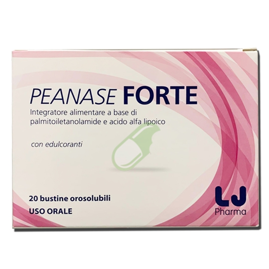 LJ Pharma Linea Gravidanza Peanase Forte Integratore 20 bustine Orosolubili