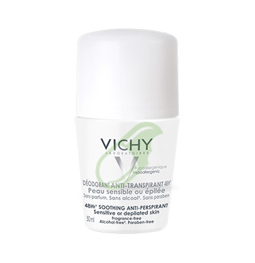 Vichy Linea Deo Deodorante Delicato Roll-on per Pelli Sensibili o Depilate 50 ml