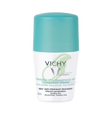 Vichy Linea Deo Anti-Traspirante Deodorante Roll-on con Sali Di Alluminio 50 ml