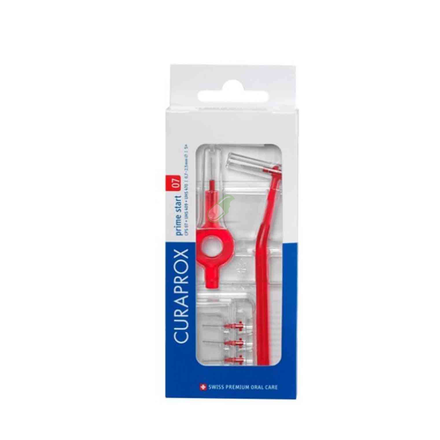 Curaden Curaprox Prime Plus 5 Scovolini di Ricambio CPS 07 Rosso