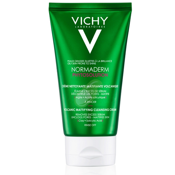 Vichy Linea Normaderm Phytosolution Crema detergente opacizzante Argilla 125 ml