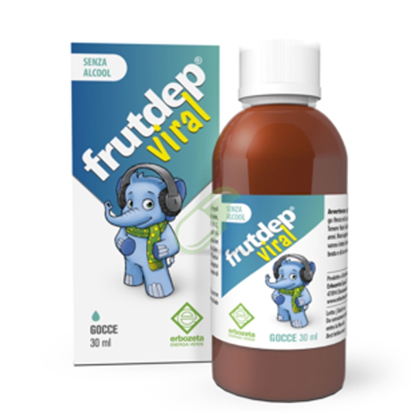 Erbozeta Linea Immunostimolanti Frutdep Viral Integratore gocce 30 ml