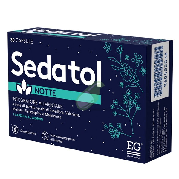 Eg Linea Sonno e Relax Sedatol Notte Integratore 30 capsule