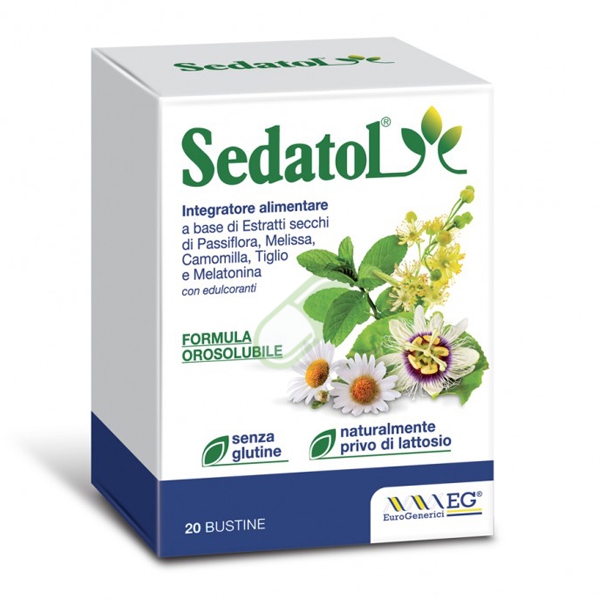 Eg Linea Sonno e Relax Sedatol Integratore 20 bustine Orosolubili