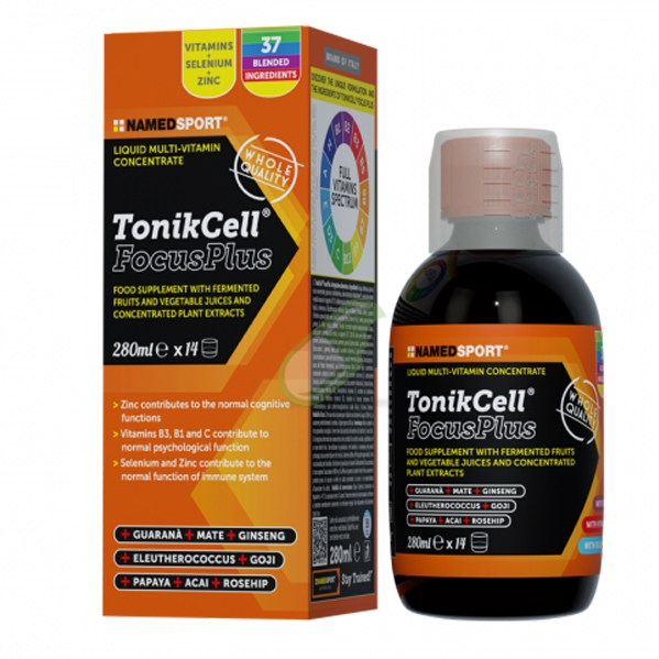 Named Sport Linea Multivitaminici TonikCell Fucus Plus flacone da 280 ml