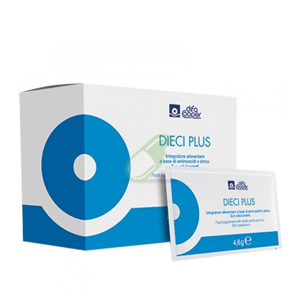 Difa Cooper Linea Capelli e Unghie Dieci Plus Integratore 20 buste