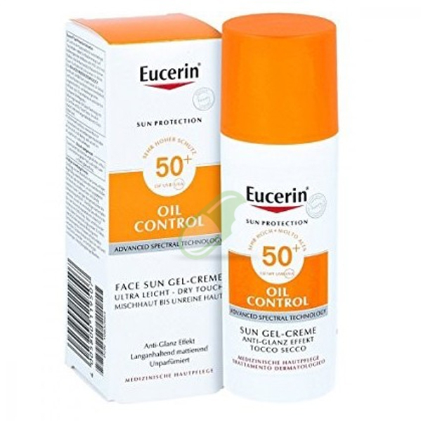 Eucerin Linea Sun Eucerin Oil Control Tocco Secco SPF 50  Flacone da 50 ml