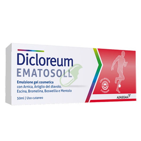 Alfasigma Linea Funzionalit� Articolare Dicloreum Ematosoll Gel 50 ml