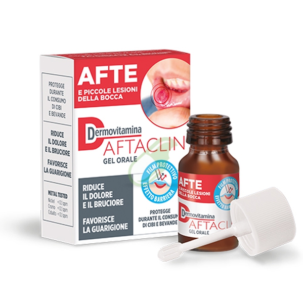 Dermovitamina Linea Bocca Sana Aftaclin Gel Orale  7 ml