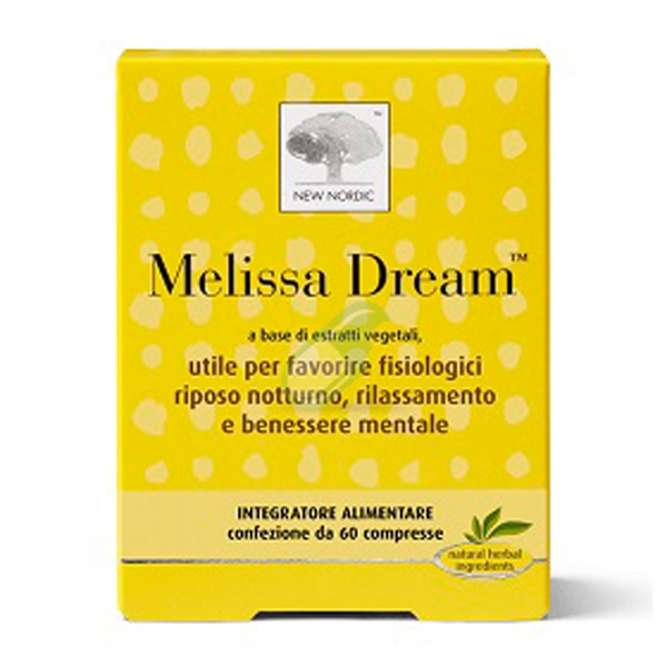 New Nordic Linea Sonno e Serenit� Melissa Dream Integratore 60 compresse