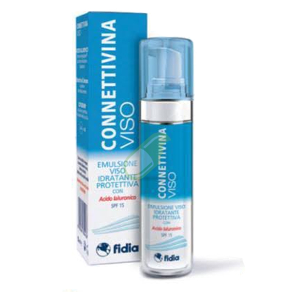 Fidia Farmaceutici Linea Viso Connettivina Viso SPF 15 Emulsione 50 ml