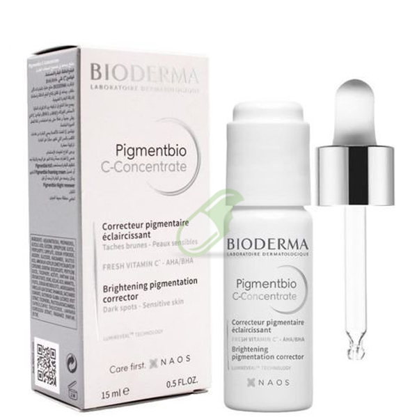 Bioderma Linea Viso Pigmentbio C-Concentrate Trattamento Anti Macchie 15 ml
