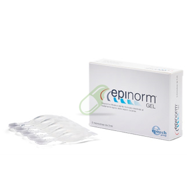 Epitech Linea Medicazioni Epinorm Gel confezione da 5 flaconcini
