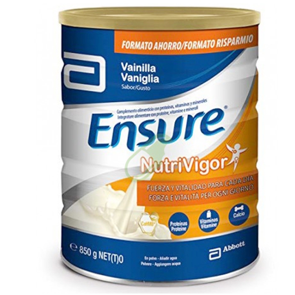 Abbott Linea Nutrizione Domiciliare Ensure Nutrivigor Gusto Vaniglia 850g