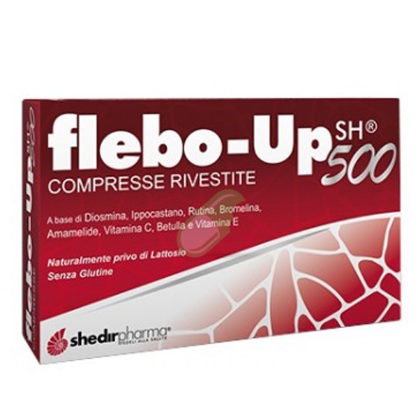 Shedir Pharma Linea Circolazione e Microcircolo Flebo-Up SH 500 30 Compresse