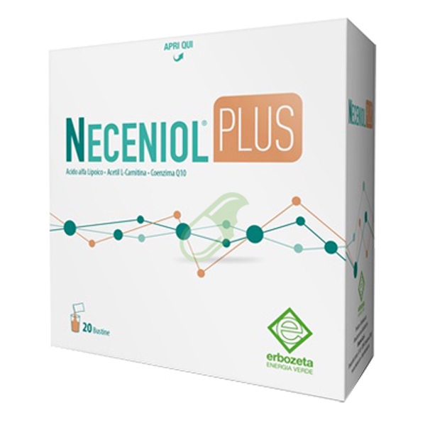 Erbozeta Linea Benessere del sistema Nervoso Neceniol Plus Integratore 20 Buste