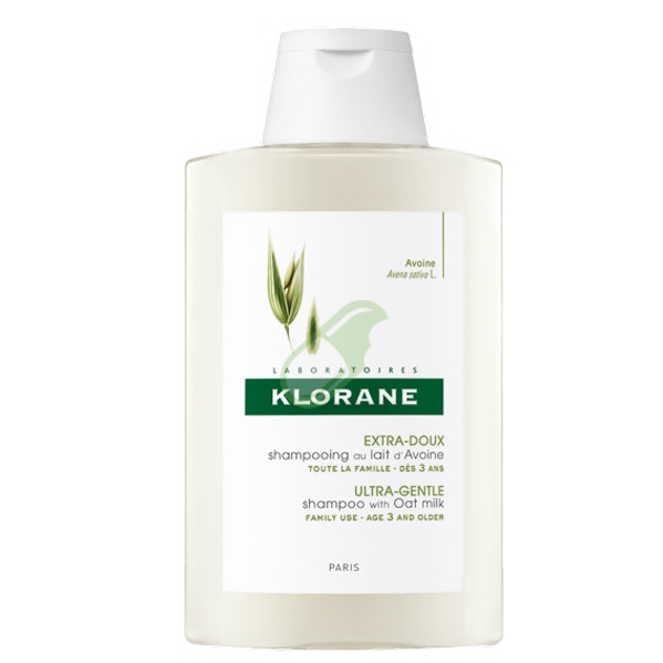 Klorane Capelli Linea Latte D'avena Protettivo Districante Shampoo 400 ml
