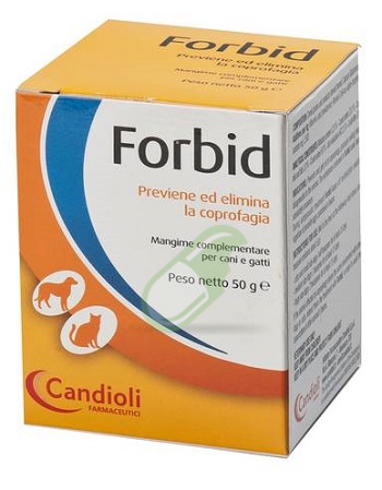 Candioli Linea Veterinaria Forbid Cani Gatti Polvere 50 g