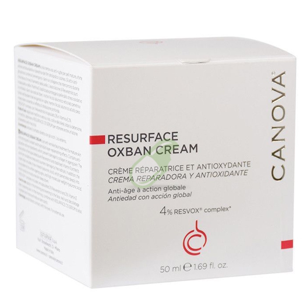 Canova Resurface Oxban Crema Riparatrice ed Antiossidante 50 ml