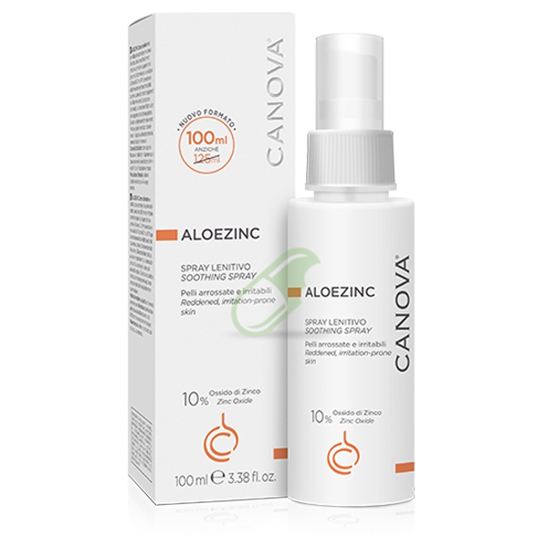 Canova Emulsione Lenitiva AloeZinc Spray Flacone da 100 ml