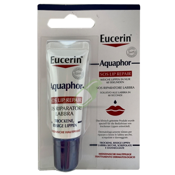 Eucerin Linea Aquaphor Sos Lip Repair Balsamo Riparatore Labbra 10 ml