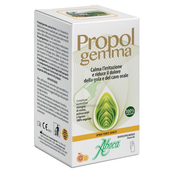 Aboca Naturaterapia Linea Benessere Gola Propolgemma Spray Forte 30 ml