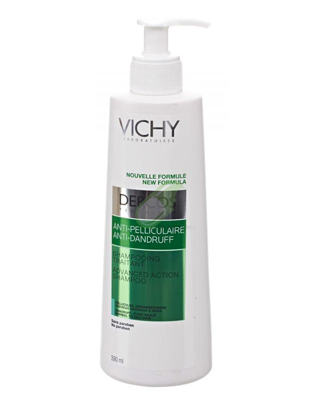 Dercos Linea Equilibrante Shampoo Anti-Forfora Trattante Capelli Grassi 390 ml