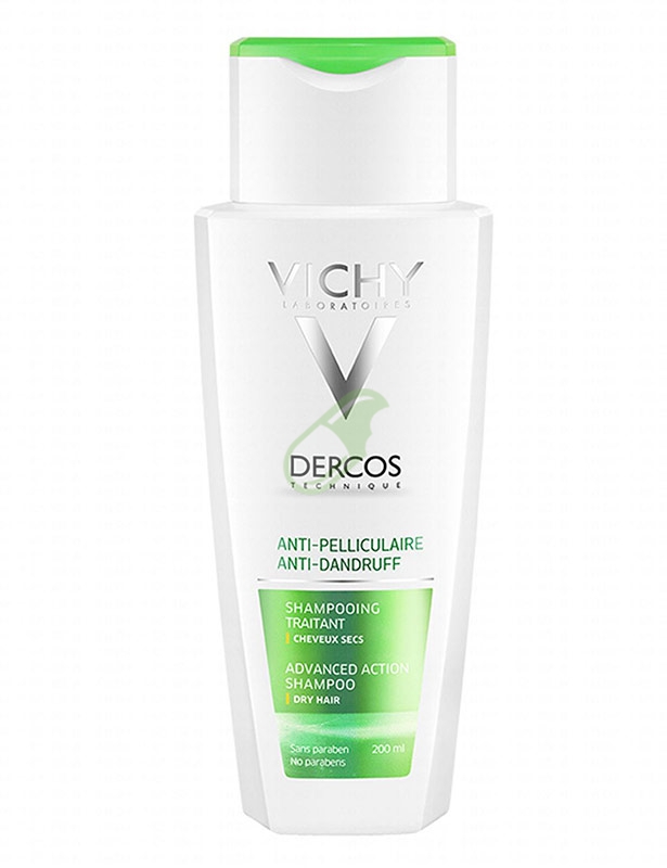 Dercos Linea Equilibrante Shampoo Anti-Forfora Trattante Capelli Secchi 200 ml
