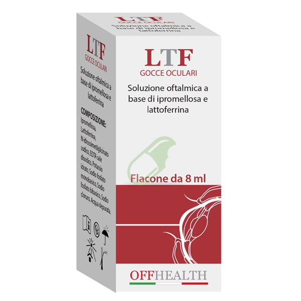 OFF Italia Linea Benessere degli Occhi LTF soluzione oftalmica Flacone 8 ml