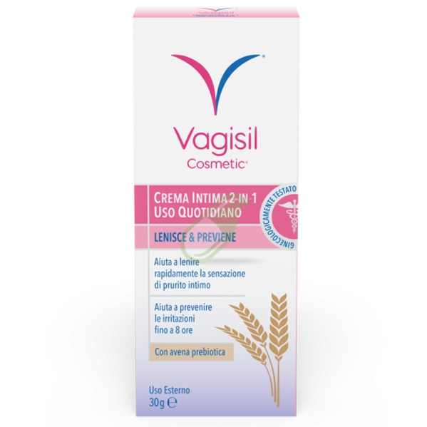 Vagisil Crema Lenitiva e Protettiva 2 in 1 uso quotidiano 30g