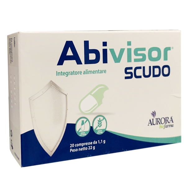 Aurora Biofarma Linea Difese immunitari Abvisor Scudo 20 Compresse