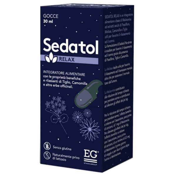 Eg Linea Sonno e Relax Sedatol Relax Gocce Integratore 30 ml